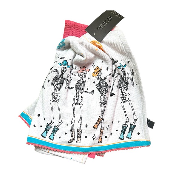 Rachel Zoe Set of 3 Kitchen Towels - Picture 2 of 4